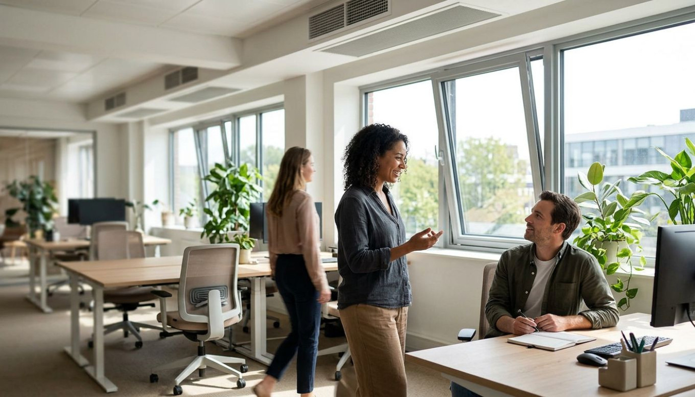 Comment la ventilation influence-t-elle la qualité de vie au bureau ?