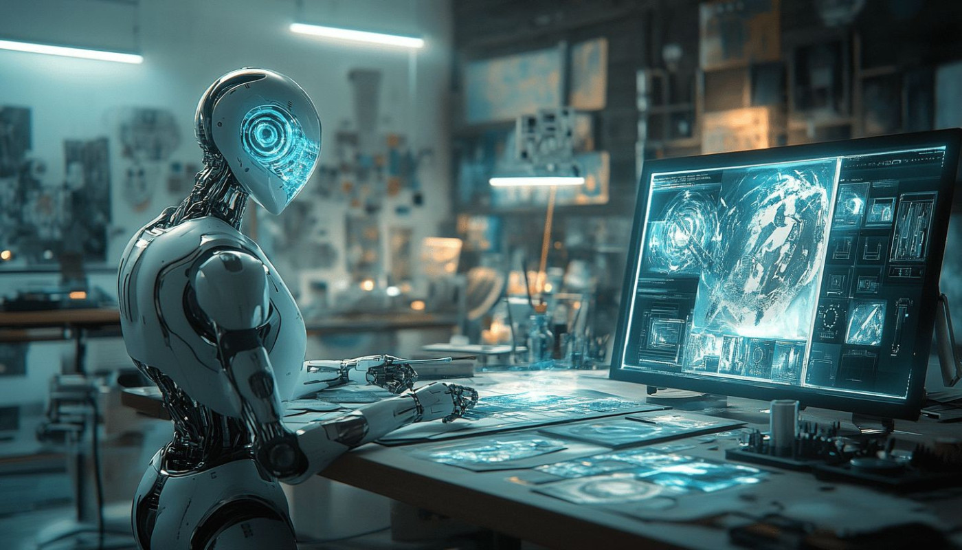 Exploration des impacts de l'IA sur les processus créatifs en design visuel